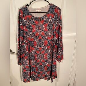 Anthropologie Vintage Paper Crown Women’s dress in sizes small‎ with tie in back